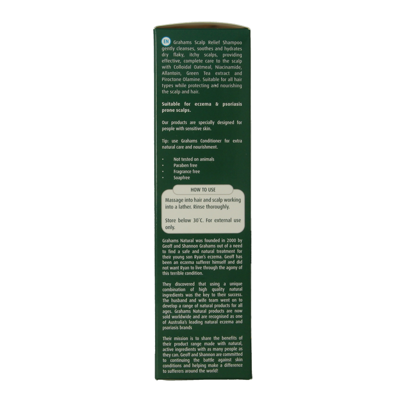 Grahams Shampoo gevoelige hoofdhuid 250 Milliliter