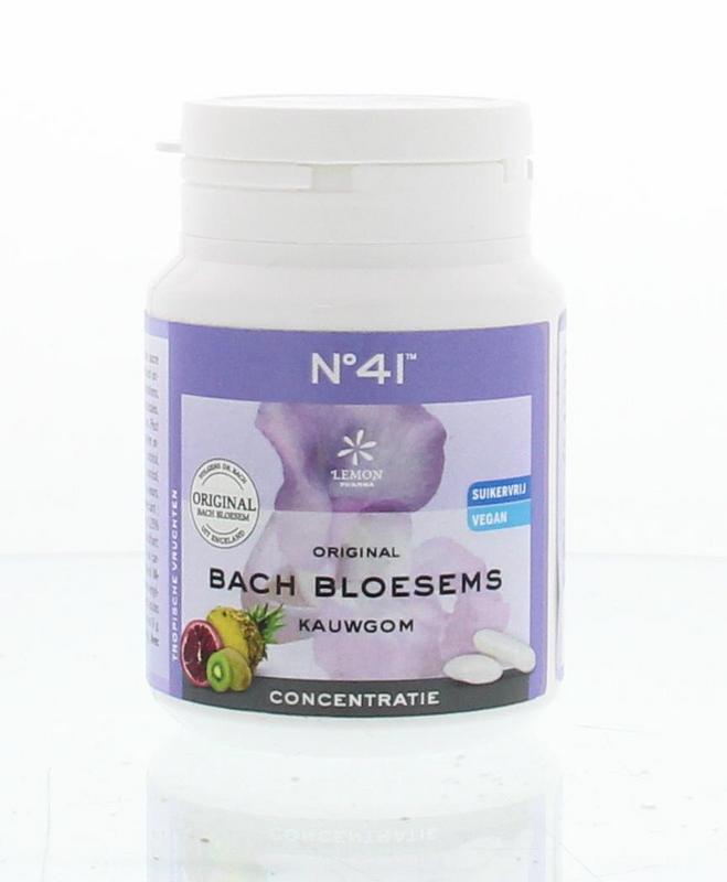 Bach Bloesem Kauwgom nr. 41 concentratie 60 Gram