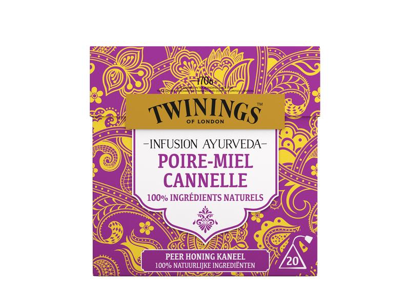 Twinings Ayurveda peer honing kaneel 20 Zakjes