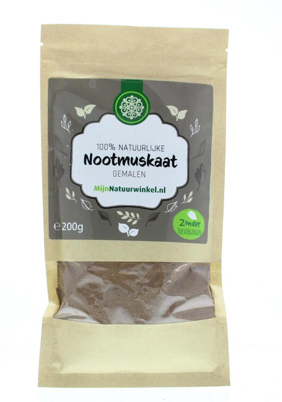 MijnNatuurwinkel Nootmuskaat gemalen 200.00 Gram