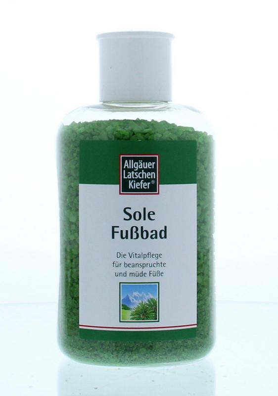 Allgauer Latshen Kiefer Mineralen voetbad allgasan 350 Gram