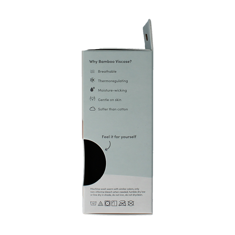 Boody Tank top zwart S 1 Stuks