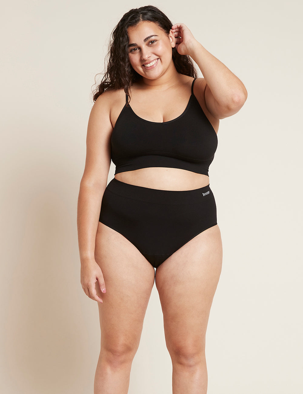 Boody Menstruatie ondergoed zwart normaal maat XL 1 Stuks