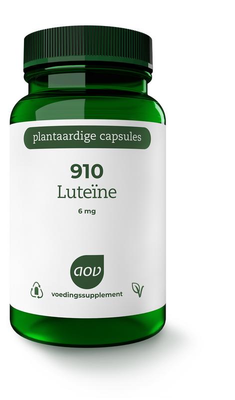 AOV 910 Luteine 6mg 60 Vegetarische capsules