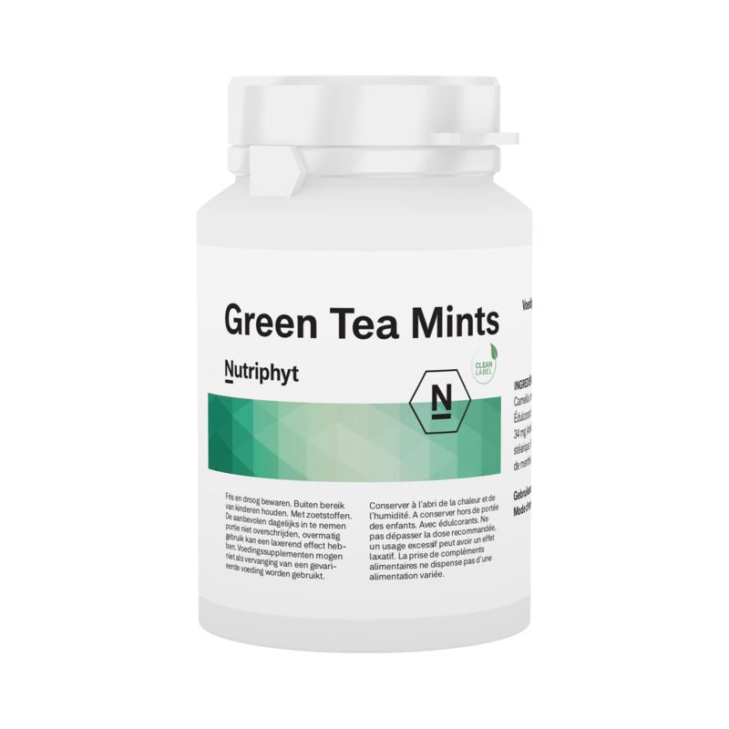 Nutriphyt Green tea mints 120 Tabletten