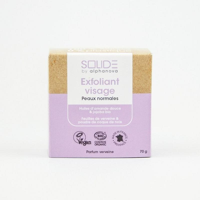 Alphanova Solide Exfoliating bar bio almond jojoba scrub 70.00 Gram