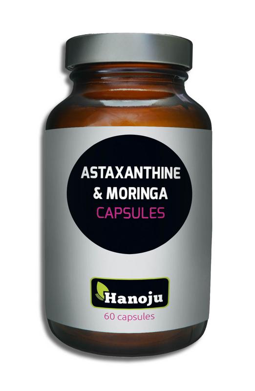 Hanoju Astaxantine & moringa 60 Capsules