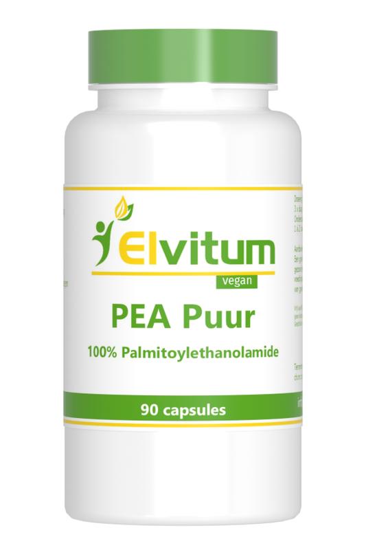 Elvitum Pea puur 90.00 Vegetarische capsules