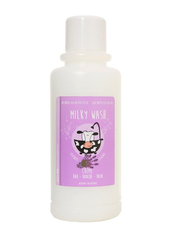 Evi Line Botermelk bad & douche lavendel 2 Liter