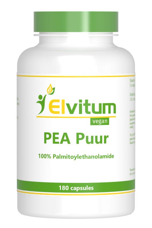 Elvitum Pea puur 180 Vegetarische capsules