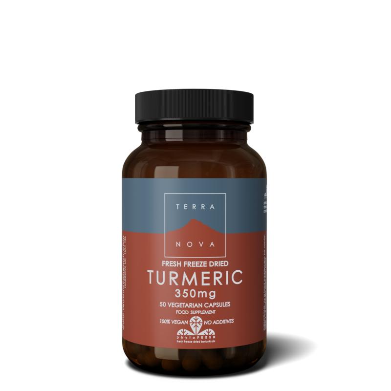 Terranova Turmeric 350mg 50 Vegetarische capsules