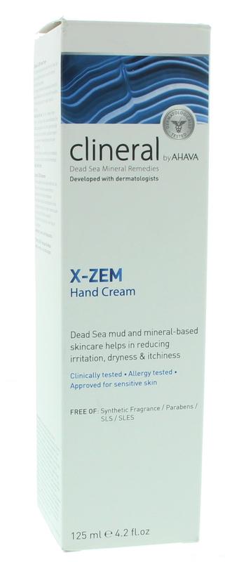 Ahava Clineral x-zem hand cream 125 Milliliter