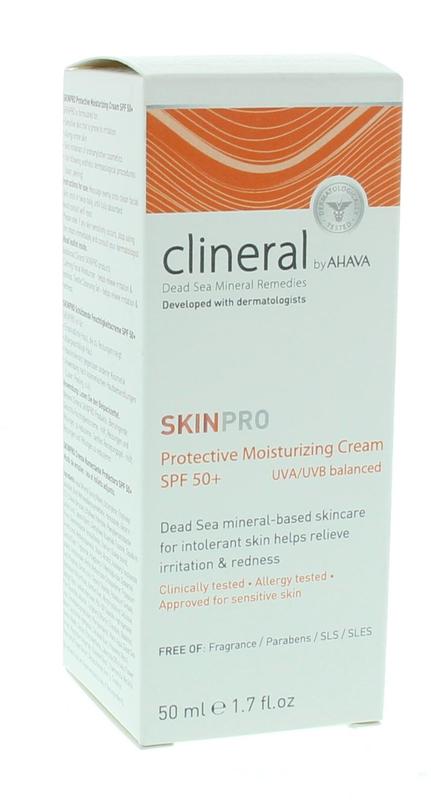 Ahava Clineral Skinpro protective moisturiser SPF50 50 Milliliter