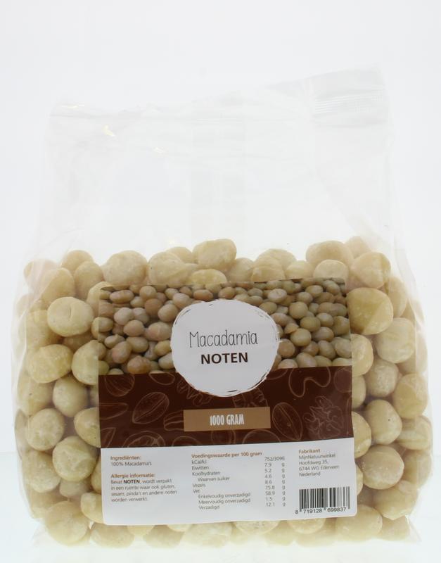 MijnNatuurwinkel Macadamia noten 1 Kilogram