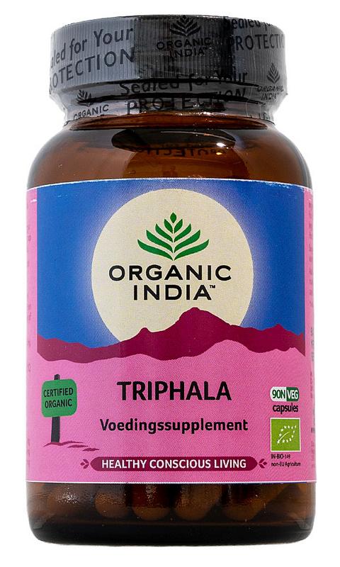 Organic India Triphala bio 90 Vegetarische capsules