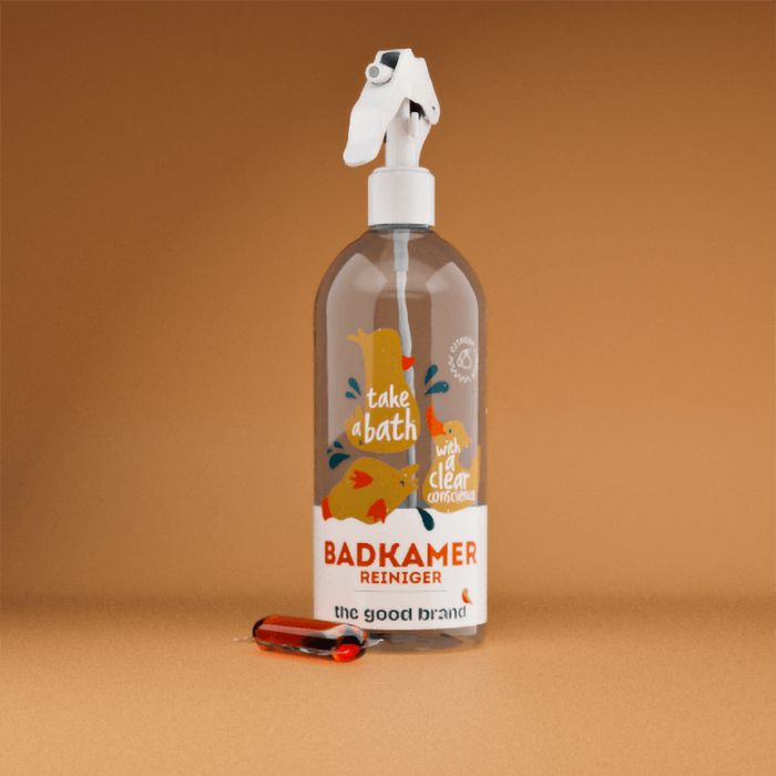The Good Brand Badkamerreiniger sprayflacon + 1 pod 500.00 Milliliter