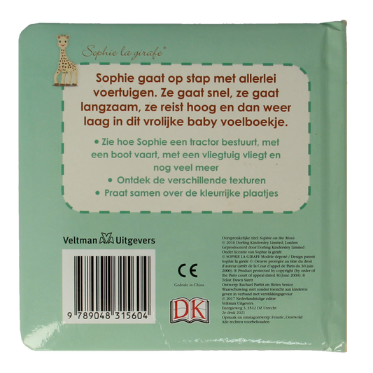 Sophie de Giraf Voelboekje Sophie gaat op stap 1 Boek