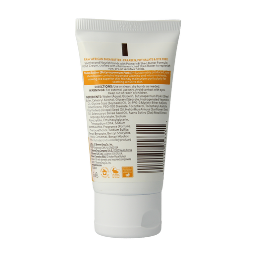 Palmers Shea formula raw shea hand cream 60 Gram