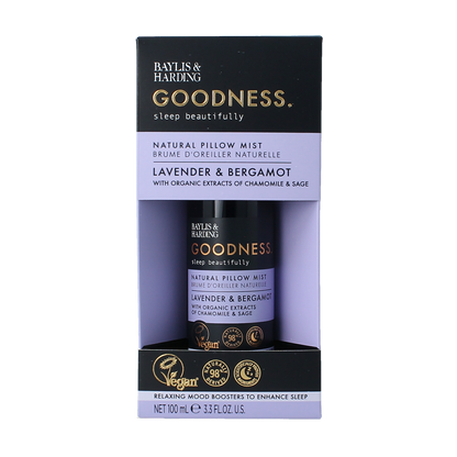 Baylis & Harding Goodness sleep pillow mist lavender & bergamot 100.00 Milliliter
