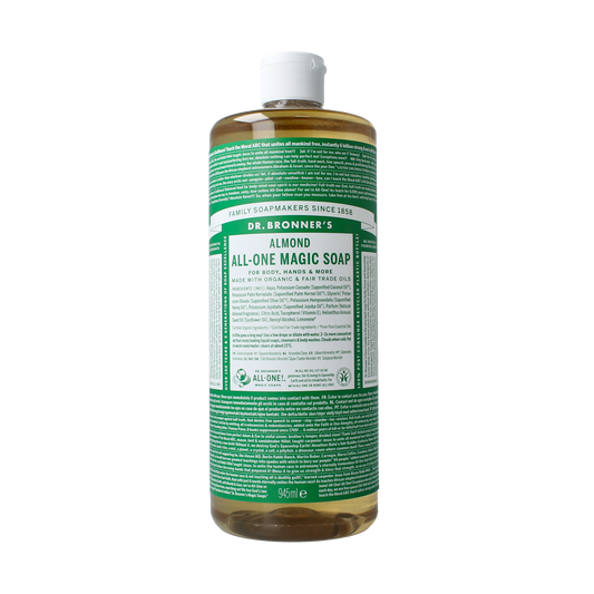 Dr Bronners Liquid soap amandel 945.00 Milliliter
