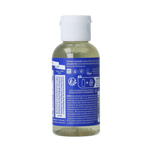 Dr Bronners Liquid soap peppermint 60.00 Milliliter