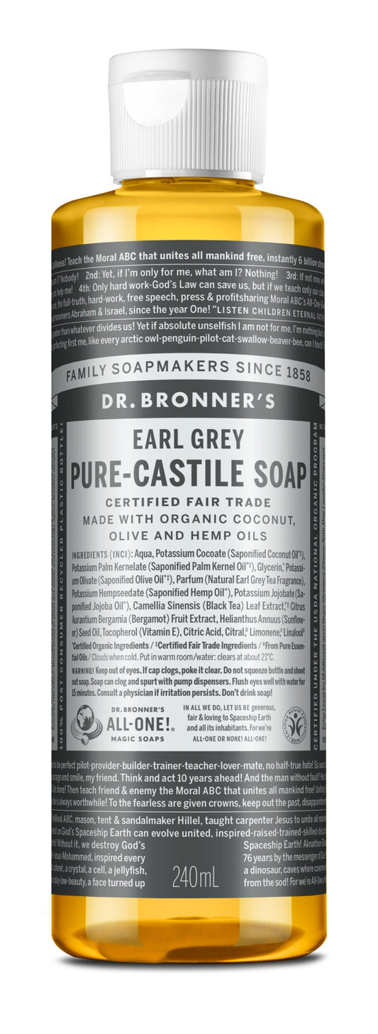 Dr Bronners Liquid soap earl grey 240 Milliliter