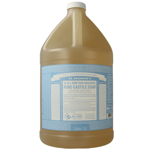 Dr Bronners Liquid soap baby mild 3800 Milliliter