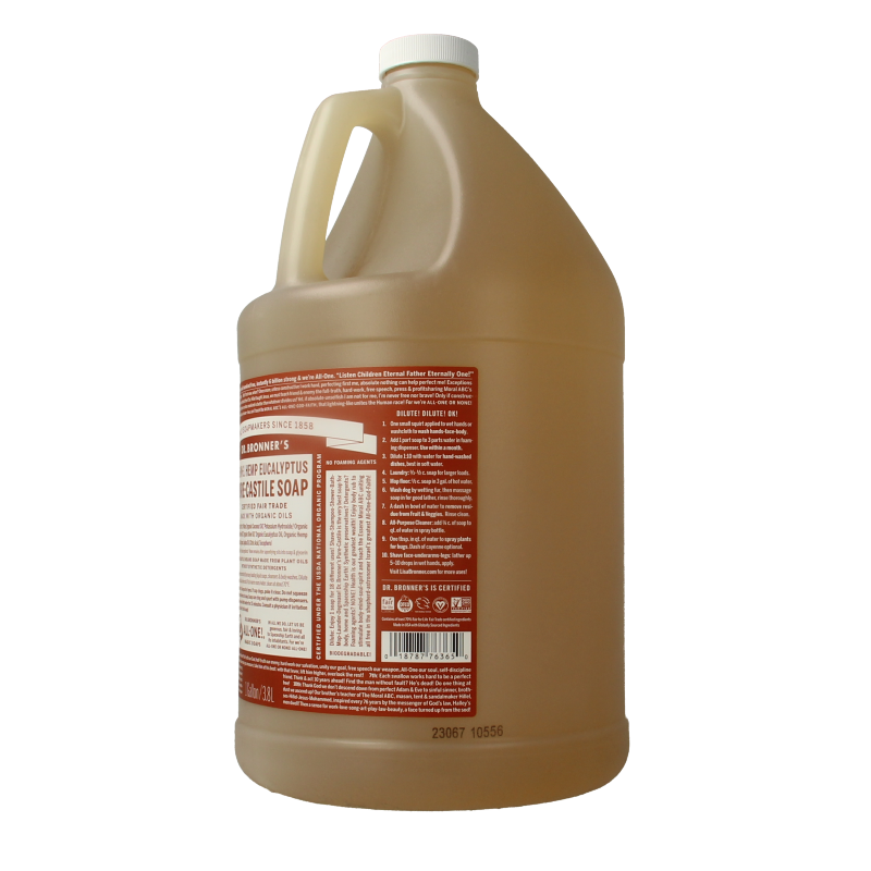 Dr Bronners Liquid soap eucalyptus 3800 Milliliter