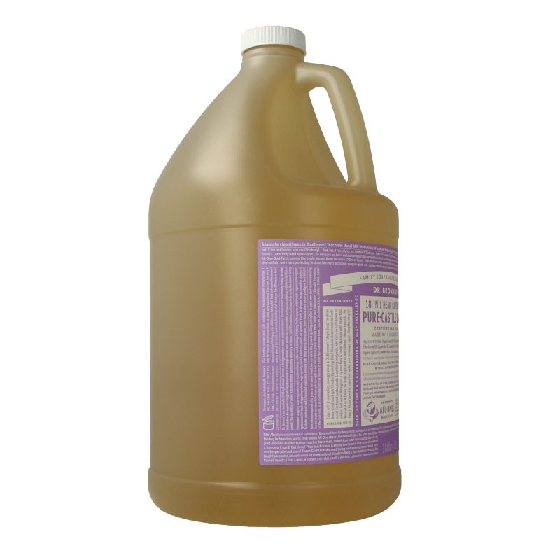 Dr Bronners Liquid soap lavendel 3800 Milliliter