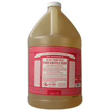 Dr Bronners Liquid soap roos 3800 Milliliter