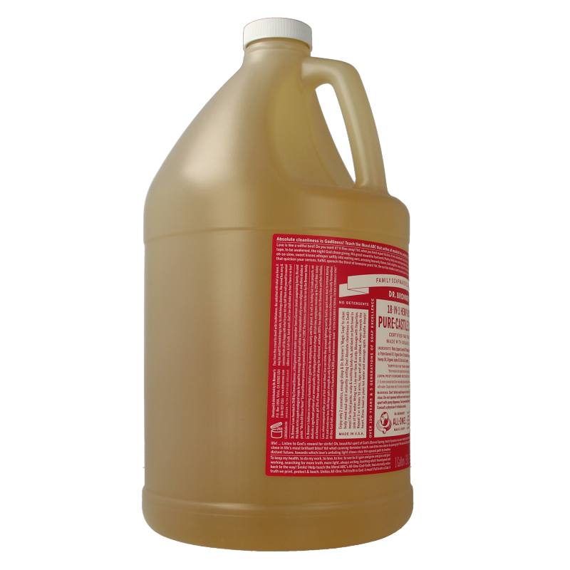 Dr Bronners Liquid soap roos 3800 Milliliter