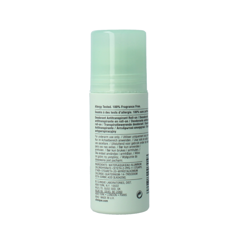 Clinique Deodorant roller antiperspirant 75 Milliliter