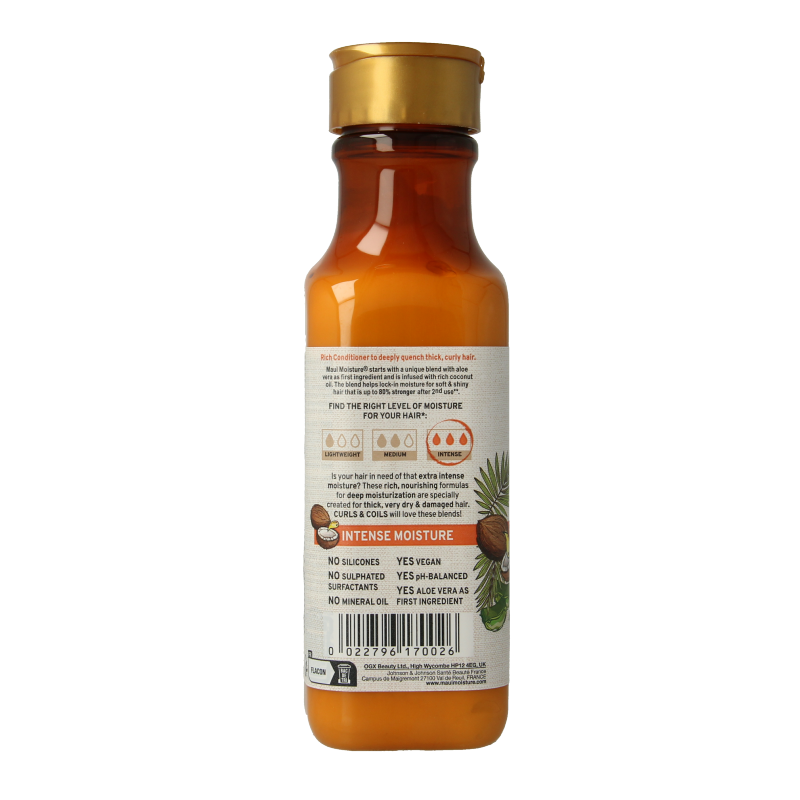 Maui Curl quench & coconut oil conditioner 385 Milliliter