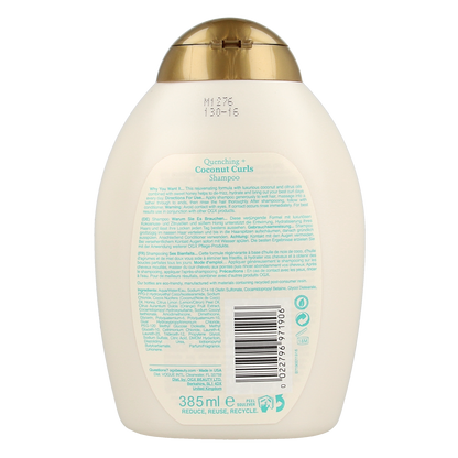 OGX Shampoo quenching coconut curls 385.00 Milliliter