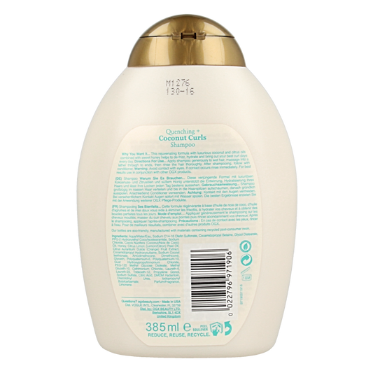 OGX Shampoo quenching coconut curls 385 Milliliter