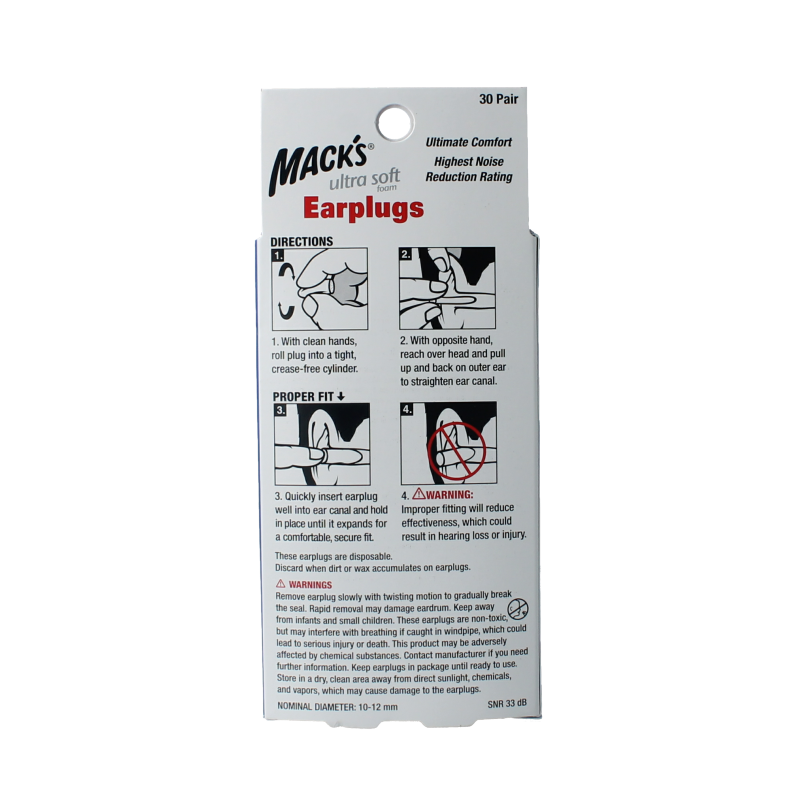 Macks Safesound ultra 30 Paar