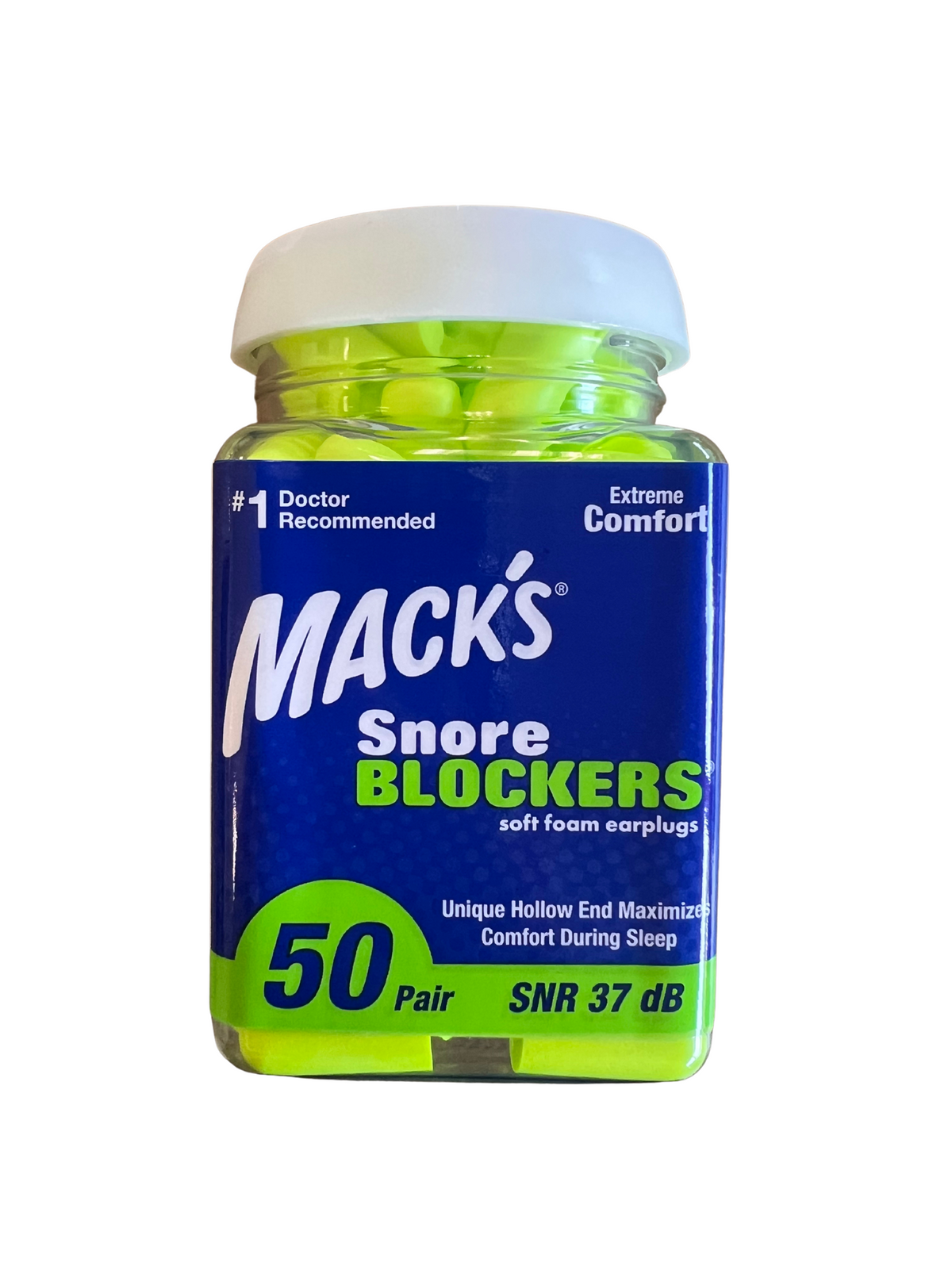 Macks Snore Blockers 50.00 Paar