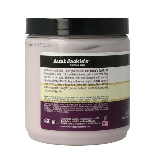 Aunt Jackie's  Curl lala custard 430 Milliliter