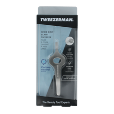 Tweezerman Slant tweezer classic with grip 1.00 Stuks