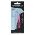 Tweezerman Mini slant tweezer neon pink 1.00 Stuks