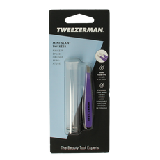 Tweezerman Mini slant tweezer blooming lilac 1.00 Stuks