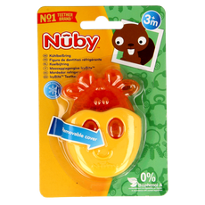 Nuby Koelbijtring dieren 1.00 Stuks