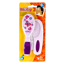 Nuby Kam & borstel set 1 Set