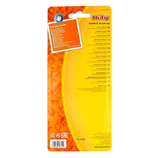Nuby Kam & borstel set 1 Set