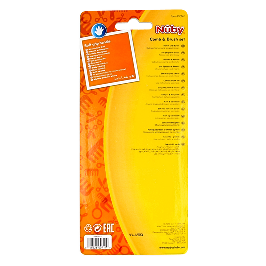 Nuby Kam & borstel set 1 Set