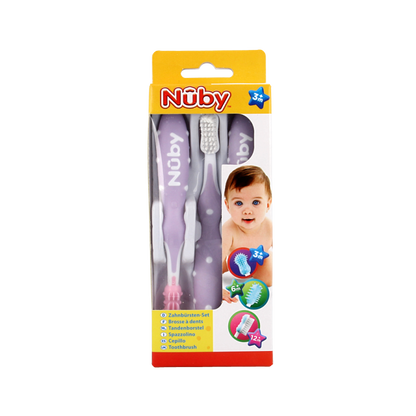 Nuby Tandenborstelsetje 3.00 Stuks