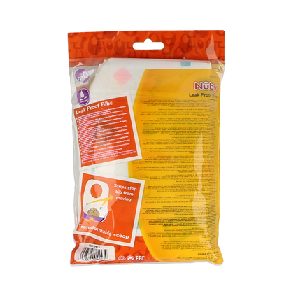 Nuby Wegwerp slabbetjes 10 Stuks