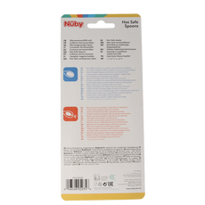 Nuby Warmtegevoelige lepeltjes 3+ maanden assorti 3 Stuks