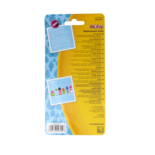 Nuby Vervangset met antilekrietje voor Flip-It 12+ maan 1 Stuks
