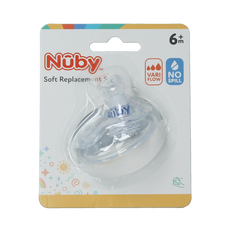 Nuby Vervangspeen beker ID10052 1.00 Stuks